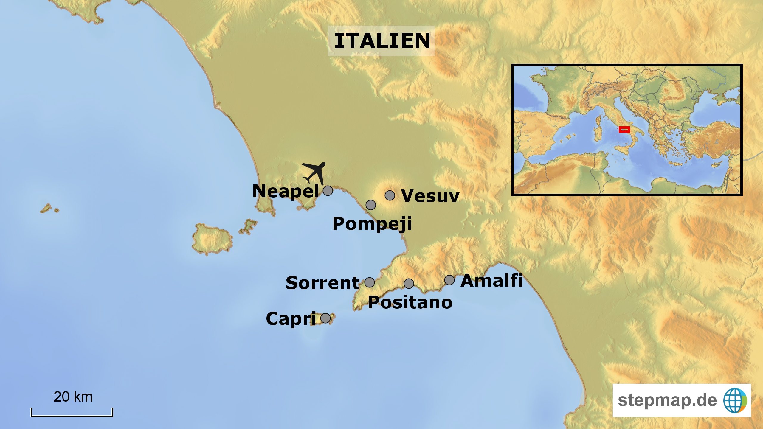 Standortreise Italien Amalfikuste Und Neapel